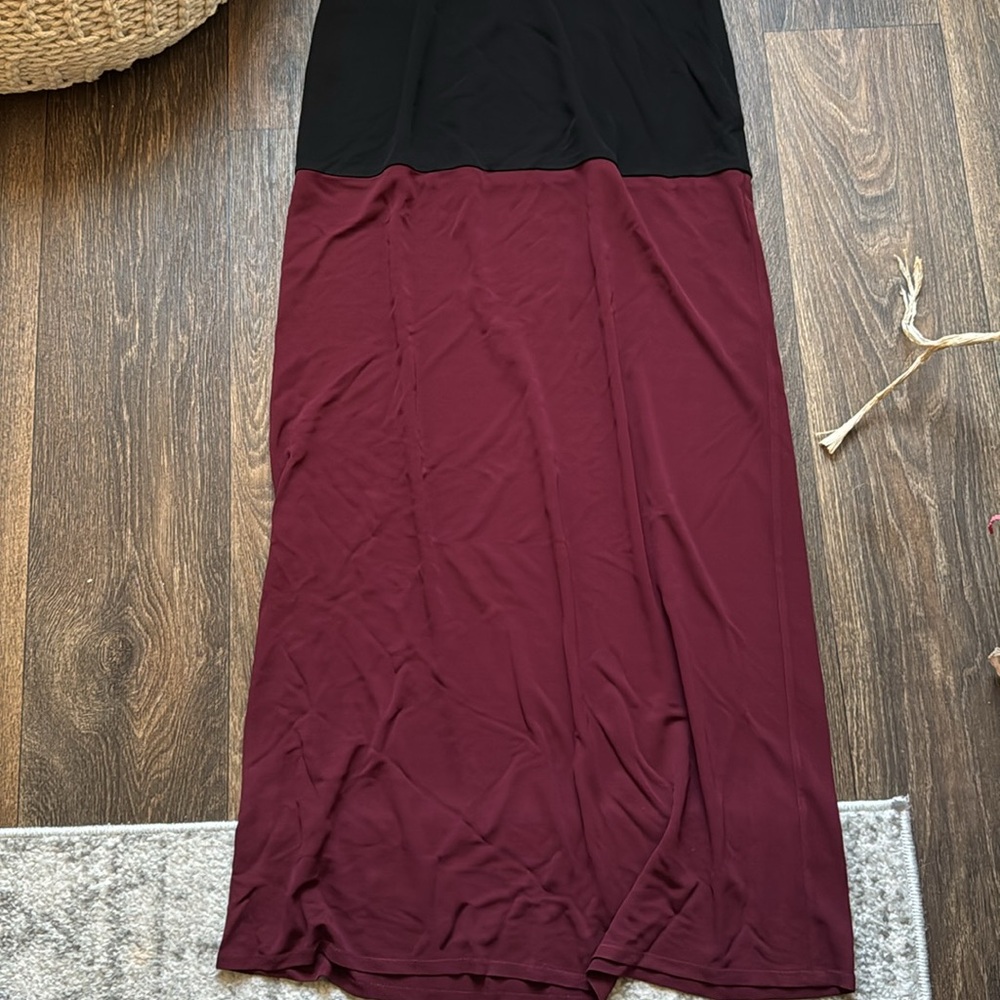 COLORBLOCK WOOL DRESS - Picture 2 of 6